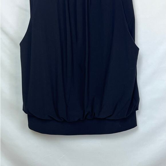 Cache Women's Size 6 Black Spaghetti Strap Mini Length Elegant Cocktail Dress - Picture 10 of 10